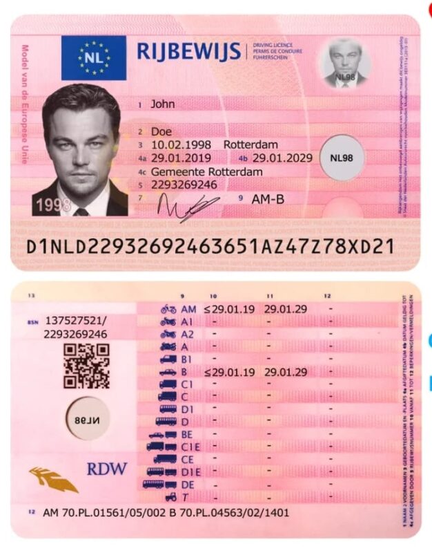 Nederlands Rijbewijs