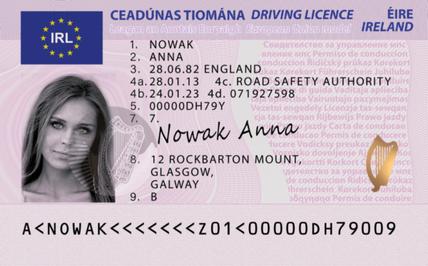 Buy Irish Drivers License