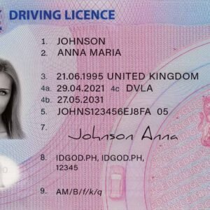 Buy Uk Driver's License