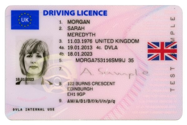 Uk Driver's License