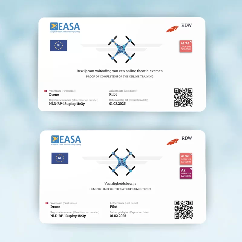 Drone Vliegbewijs Online 