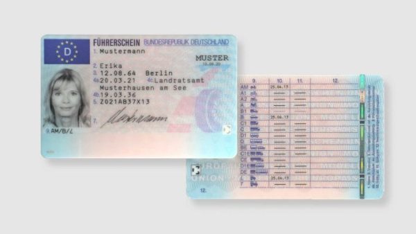Deutschen Führerscheine